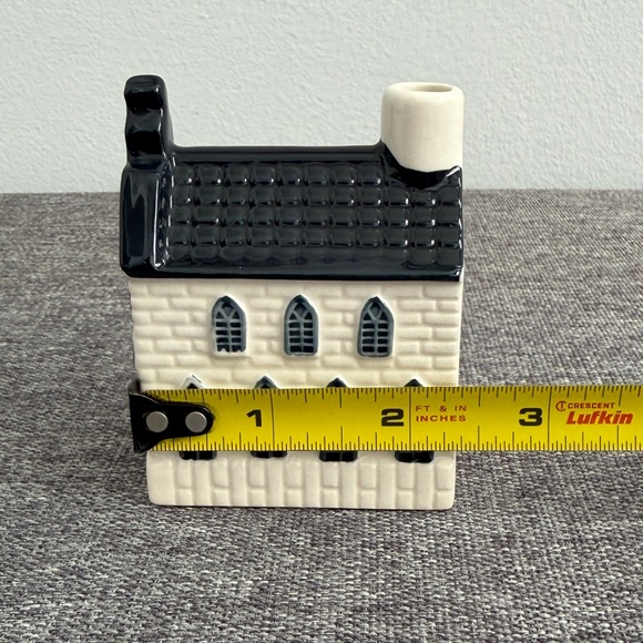 KLM Airlines Vintage 2006 Bols Blue Delft Miniature Ceramic Church #7 EMPTY - Picture 10 of 12